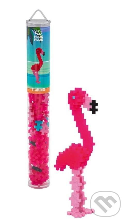 Levně Plameňák (Plus-Plus stavebnice tuba) - puzzle z kategorie Stavebnice
