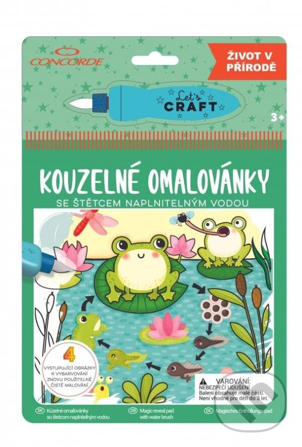 Levně Kouzelné omalovánky - Život v přírodě - kniha z kategorie Omaľovávanky