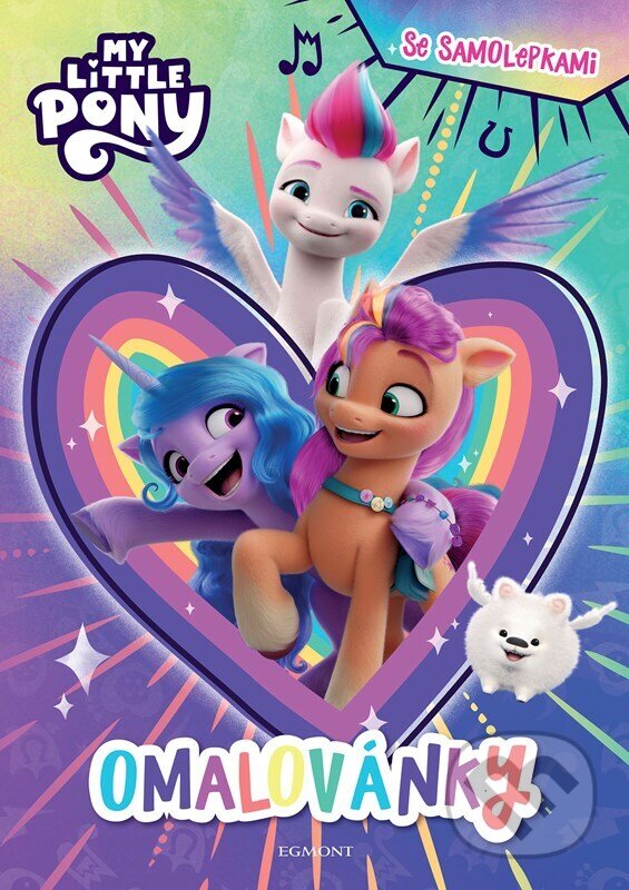 Levně My Little Pony (Omalovánky se samolepkami) - kniha z kategorie Omaľovávanky