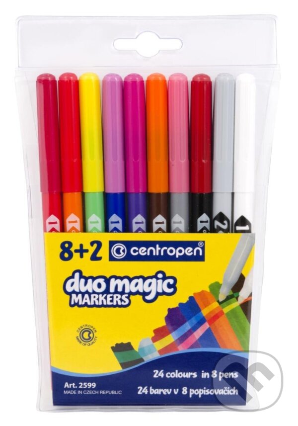 Levně Centropen Značkovač Duomagic 2599 (10 ks)