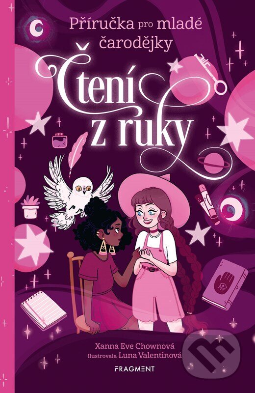 Levně Příručka pro mladé čarodějky - Čtení z ruky - Xanna Eve Chown, Luna Valentine (Ilustrátor) - kniha z kategorie Beletria