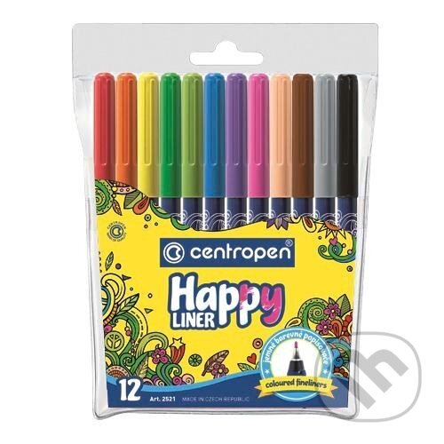 Levně Centropen Happy Liner 2521 0,3 mm (12 ks)
