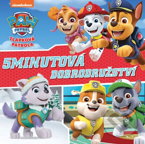Levně Tlapková patrola - 5minutová dobrodružství - kniha z kategorie Rozprávky