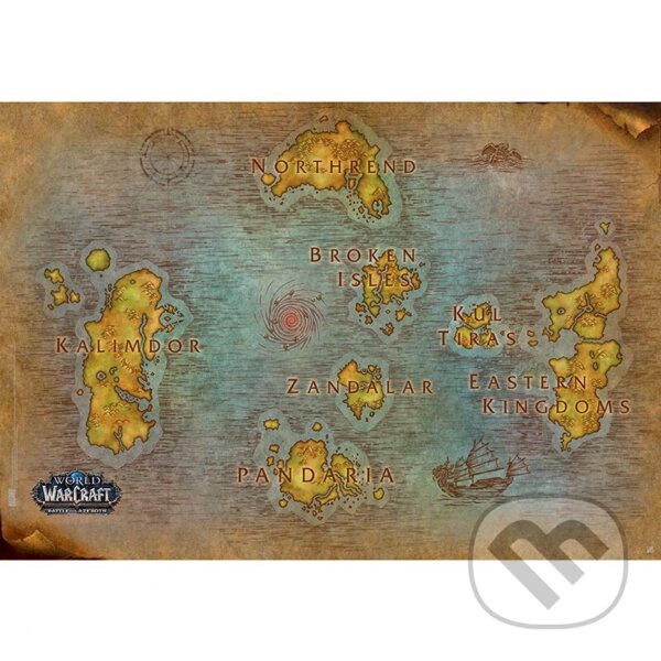 Levně Plagát World of Warcraft - Map