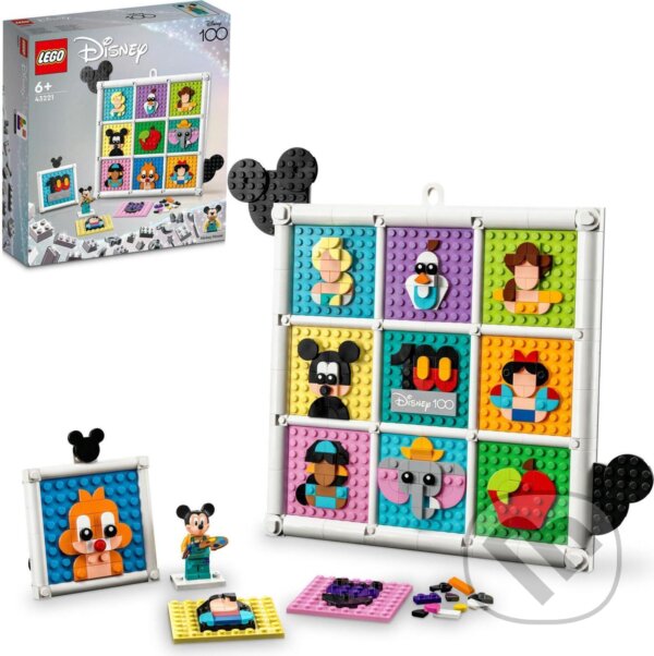 Levně LEGO® Disney 43221 100 rokov obľúbených animovaných postáv Disney - hra z kategorie Ostatné
