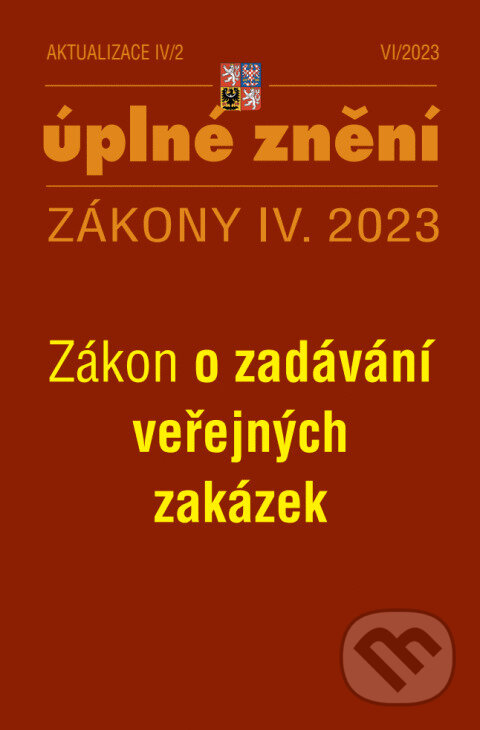 Levně Aktualizace IV/2 - o zadávání veřejných zakázek