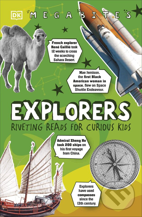 Kniha: Mega Bites: Explorers (Dorling Kindersley)