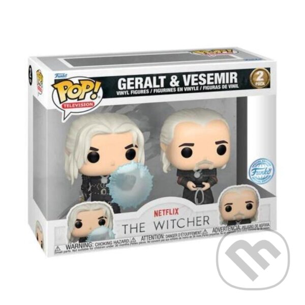 Levně Funko POP TV: Witcher - Geralt and Vesemir 2pack (Zaklínač, exclusive special edition)