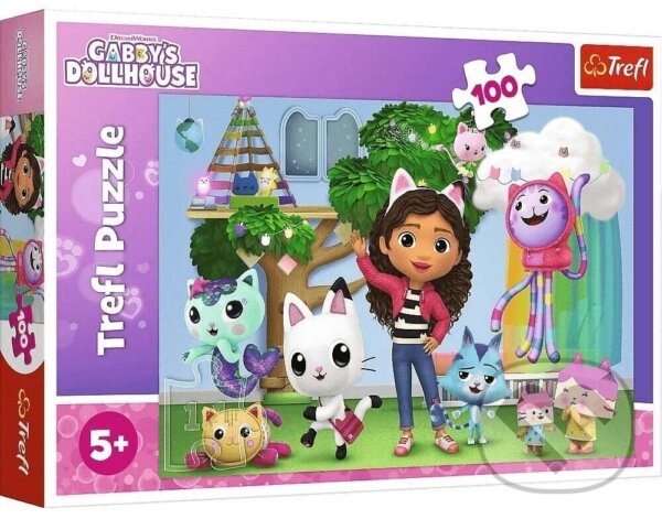 Levně Gabbyin domček pre bábiky / Universal Gabby´s Dollhouse - puzzle z kategorie Ostatné