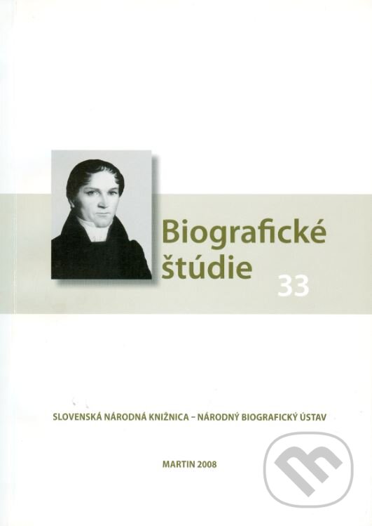 Kniha: Biografické štúdie 33 (Pavol Parenička). Slovenská národná knižnica, 2008