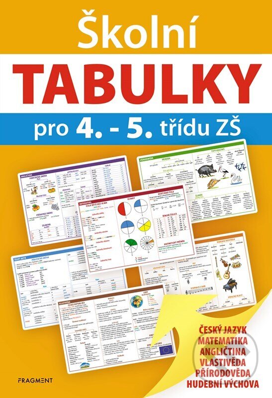 Levně Školní TABULKY pro 4.-5. třídu ZŠ - Jiřina Beinstein Lockerová (Ilustrátor), Antonín Šplíchal (Ilustrátor) - kniha z kategorie Jazykové učebnice a…