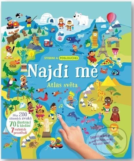 Levně Najdi mě - Atlas světa - kniha z kategorie Pre deti a mládež