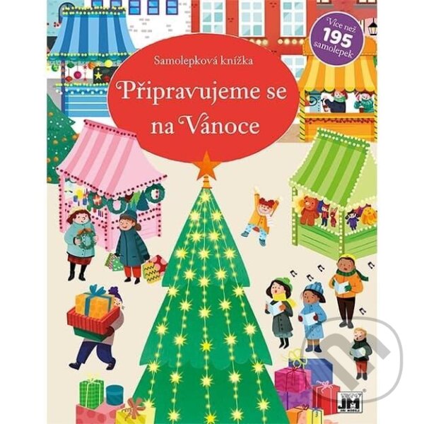 Levně Příprava na Vánoce - Samolepková knížka - kniha z kategorie Samolepky