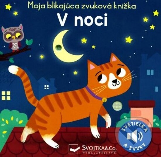Levně V noci - Moja blikajúca zvuková knižka - kniha z kategorie Pre deti a mládež