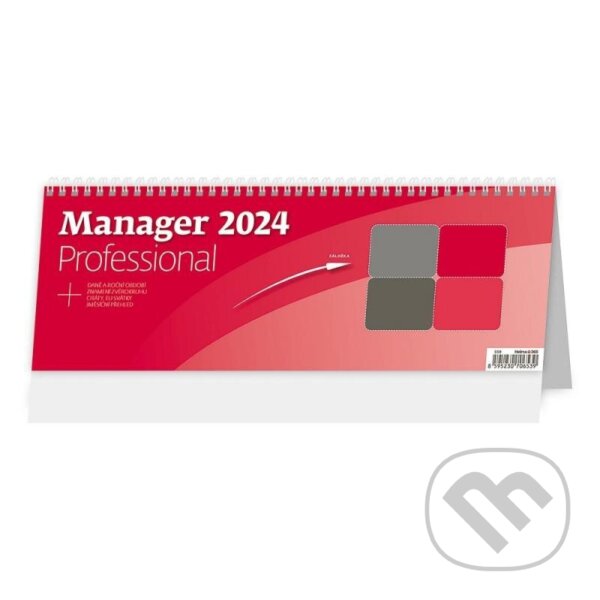 Kalendář stolní 2024 - Manager Professional, Helma365, 2023
