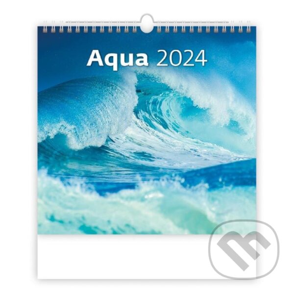 Kalendář nástěnný 2024 - Aqua, Helma365, 2023