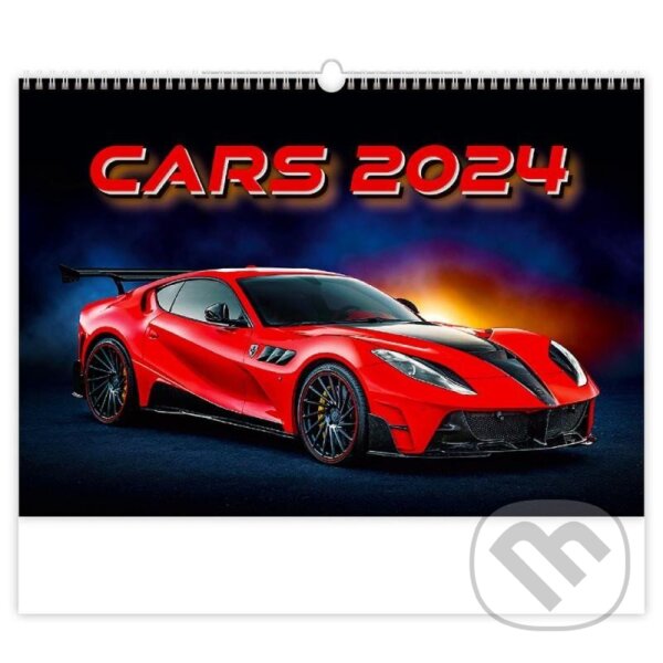 Kalendář nástěnný 2024 - Cars, Helma365, 2023