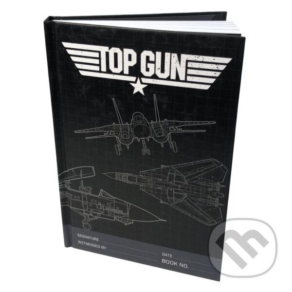 Levně Top Gun zápisník premium