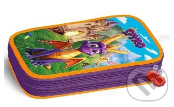 Levně Peračník 2-poschodový Spyro