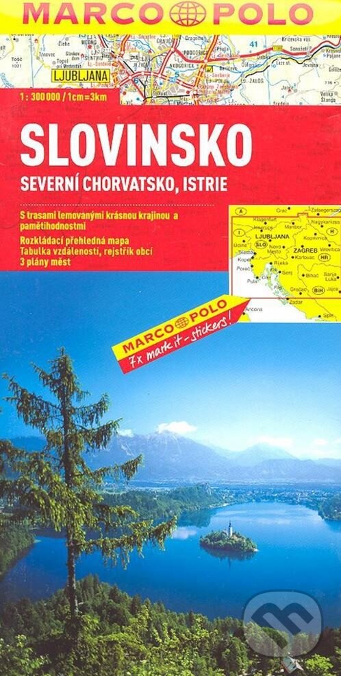 Levně Slovinsko/Istrie 1:300 000