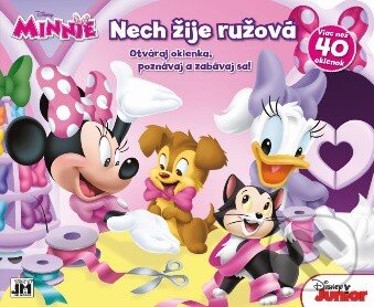 Levně Nech žije ružová - Minnie (Otváraj okienka, poznávaj a zabávaj sa!) - kniha z kategorie Naučné knihy