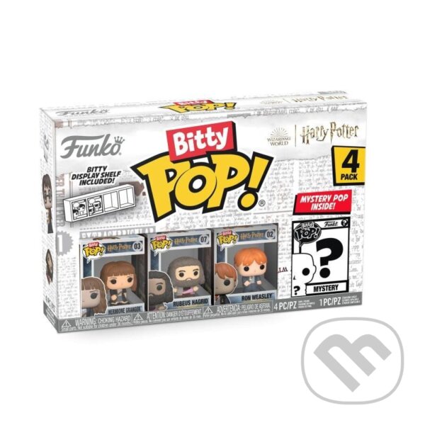 Funko Bitty POP: Harry Potter - Hermione in robe (4pack)