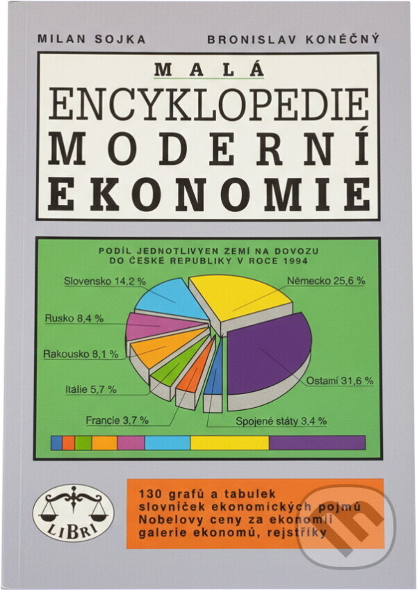 Kniha: Malá encyklopedie moderní ekonomie (Milan Sojka a Bronislav Konečný). Libri, 1996