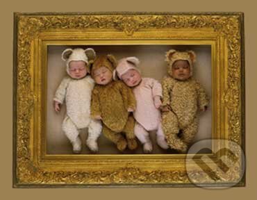 Štyri medvedíky v zlatom ráme - Anne Geddes, Schmidt