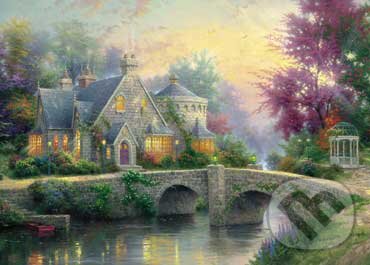 Levně Krajina (Lamplight manor) - Thomas Kinkade - puzzle z kategorie Prírodné scenérie