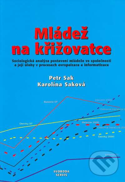 Kniha: Mládež na křižovatce (Karolína Saková a Petr Sak). Svoboda Servis, 2004