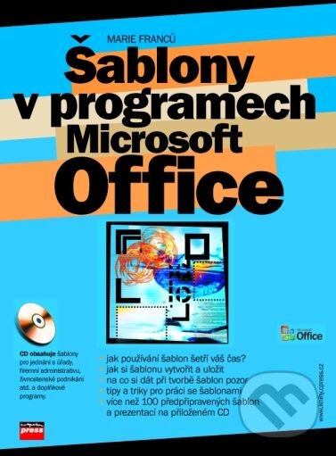 Levně Šablony v programech Microsoft Office - Marie Franců - kniha z kategorie Kancelárske aplikácie