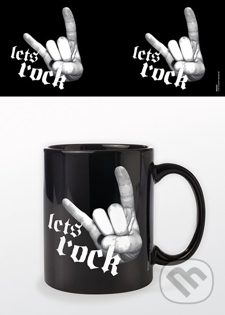 Lets Rock (On Black Mug), Cards & Collectibles, 2015