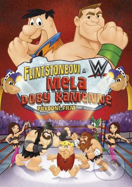 Levně Flintstoneovi & WWE: Mela doby kamenné - Spike Brandt, Tony Cervone - film z kategorie Animované seriály