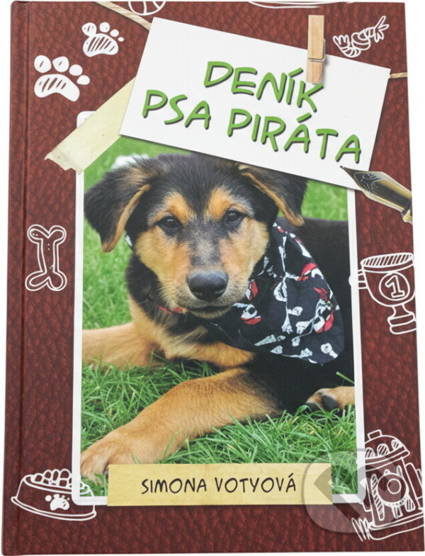 Kniha: Deník psa Piráta (Simona Votyová). SiMonaLisa, 2017