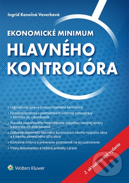 Kniha: Ekonomické minimum hlavného kontrolóra (Ingrid Konečná Veverková)