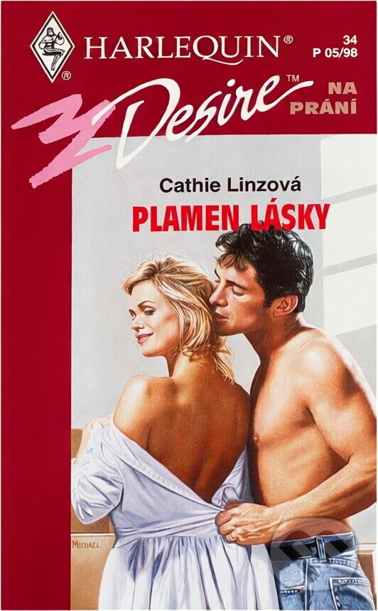 Kniha: Plamen lásky (Cathie Linz). Harlequin, 1998