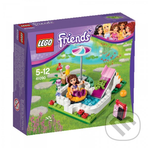 LEGO Friends 41090 Olíviin záhradný bazén, LEGO, 2015