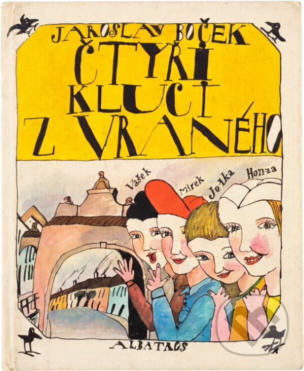 Kniha: Čtyři kluci z Vraného (Jaroslav Boček). , 1982
