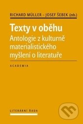 Levně Texty v oběhu (Antologie z kulturně materialistického myšlení o literatuře) - kniha z kategorie História