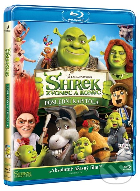 Film: Shrek: Zvonec a konec (Mike Mitchell) (Blu-ray). Bonton Film, 2015