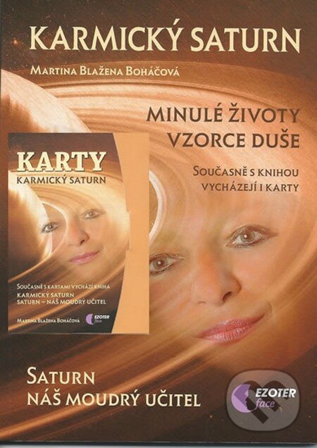 Levně Karmický Saturn (Kniha + karty (27 ks)) - Martina Blažena Boháčová - kniha z kategorie Astrológia a veštenie