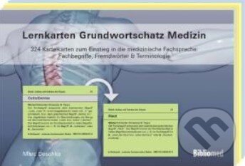 Levně Lernkarten Grundwortschatz Medizin - Marc Deschka - kniha z kategorie Jazykové učebnice a slovníky