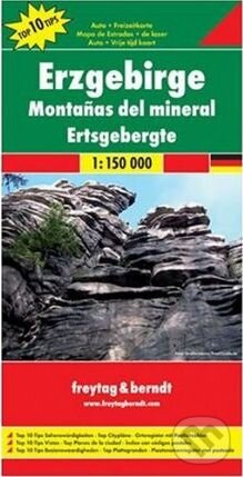 Levně Erzgebirge 1:150 000