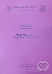 Levně Matematika IV (Počtovnica pre vysoké školy technické) - kniha z kategorie Matematika
