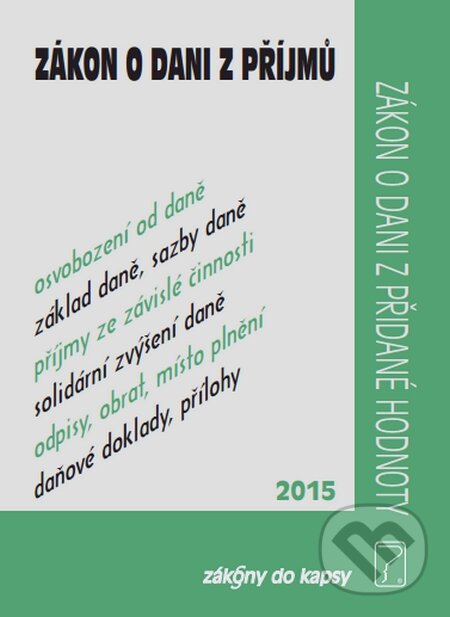Zákon o dani z příjmů 2015 (Poradce s.r.o.)
