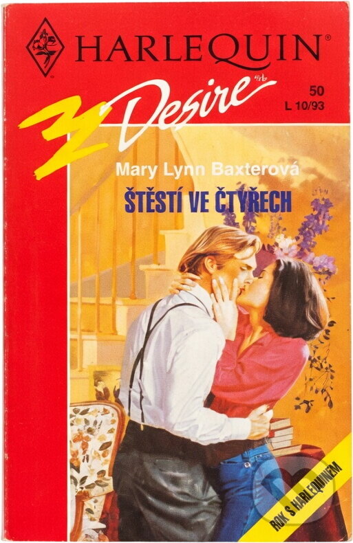 Kniha: Štěstí ve čtyřech (Mary Lynn Baxter). Harlequin, 1993