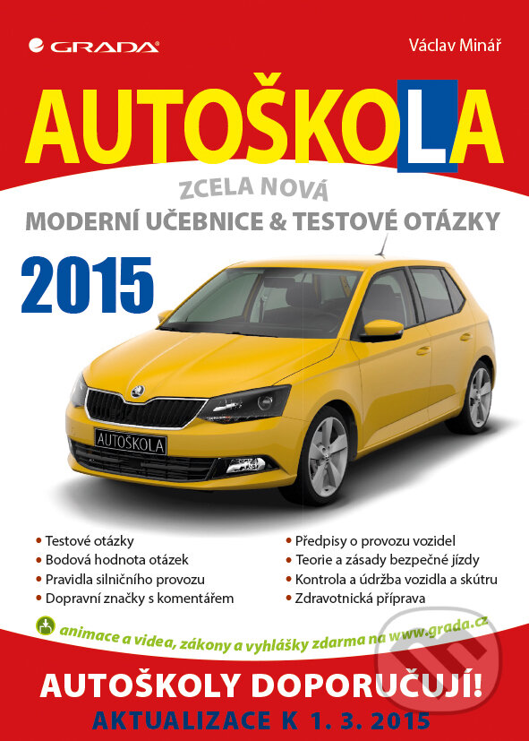 E-kniha: Autoškola (Václav Minář). Grada, 2015