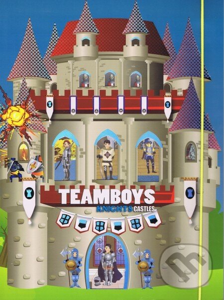 Levně Teamboys Knights Castles - kniha z kategorie Samolepky
