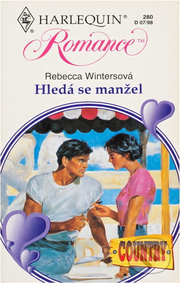 Kniha: Hledá se manžel (Rebecca Winters). Harlequin, 1998