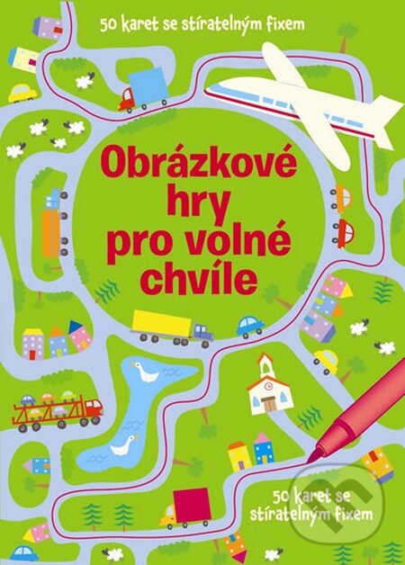 Levně Obrázkové hry pro volné chvíle (50 karet se stíratelným fixem) - kniha z kategorie Naučné knihy